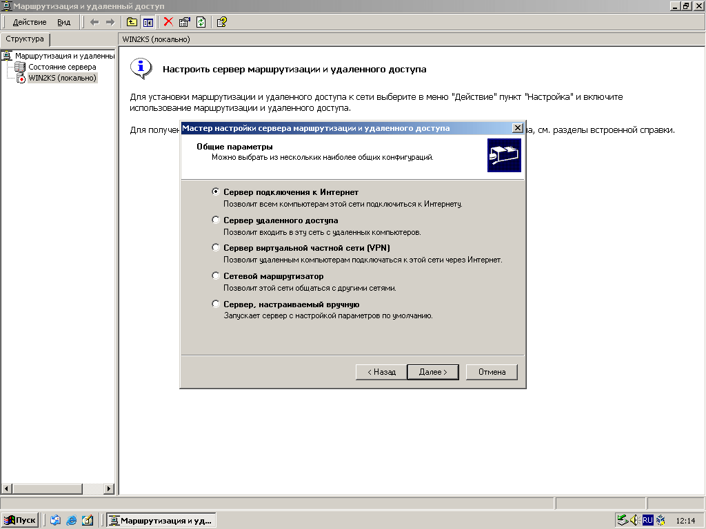 Windows 2000 RRAS